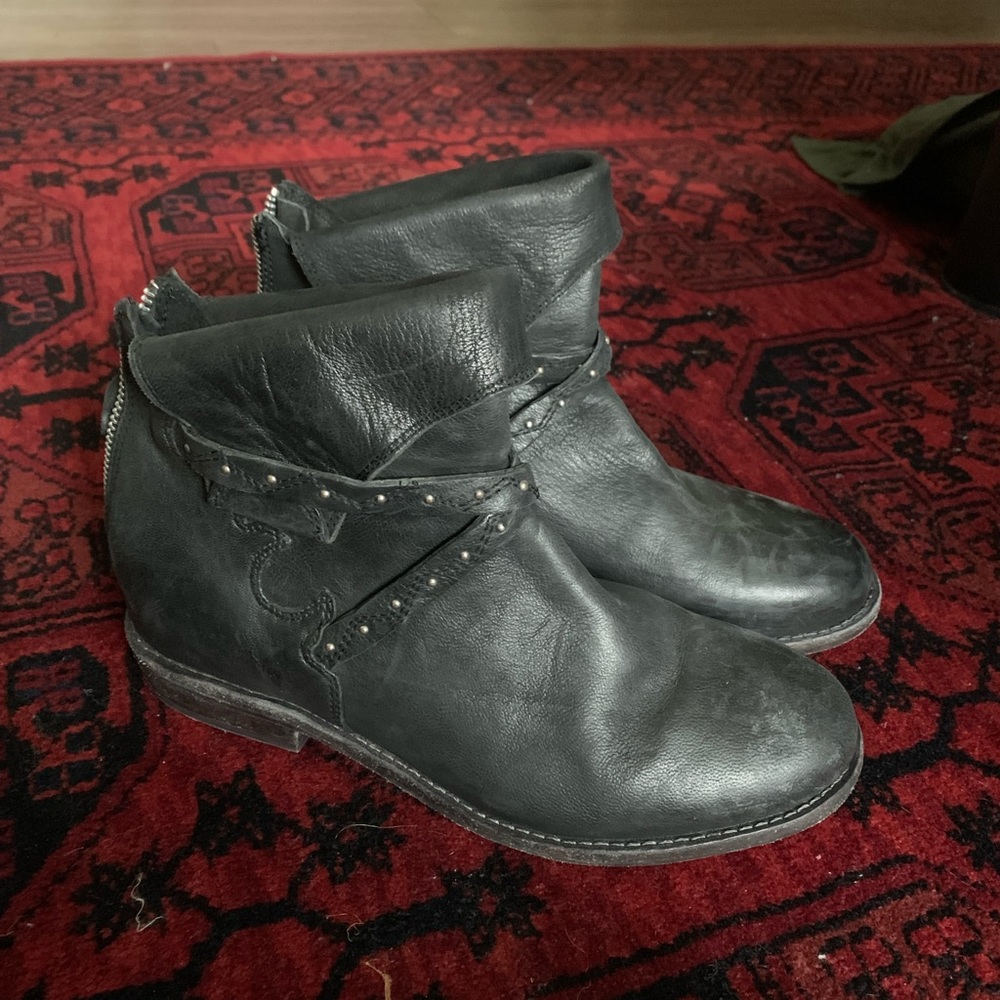 Free people boots- size 37- dark grey.